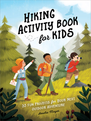 cover image of Hiking Activity Book for Kids
